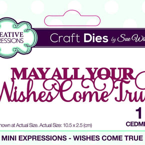 Creative Expressions Craft Dies - Wishes Come True CEDME040