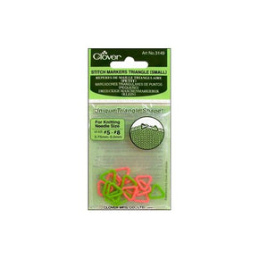 Clover Stitch Markers Triangle (Small) 3149