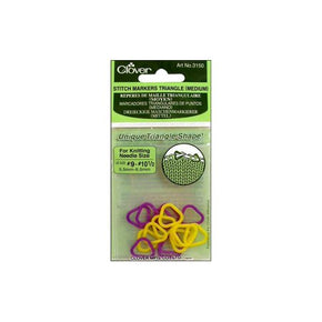 Clover Stitch Markers Triangle (Medium) 3150