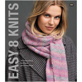 RICO DESIG BOOKS - Easy 8 Knits, 10 Beautiful Knitted Accessories