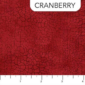 Northcott Fabric - Crackle - 9045-24 Cranberry