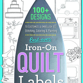 BEST EVER IRON ON QUILT LABELS