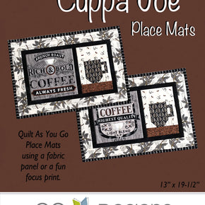 Cuppa Joe Placemats pattern by GE Designs