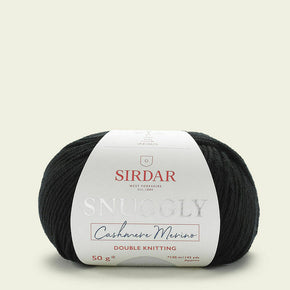 SIRDAR Snuggly Cashmere Merino dk - 450 Black