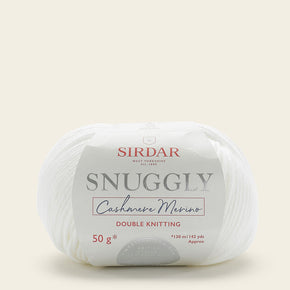 SIRDAR Snuggly Cashmere Merino dk - 473 White