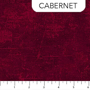 NORTHCOTT FABRIC - Canvas Flannel - F9030-27 Cabernet