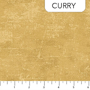 NORTHCOTT FABRIC - Canvas Flannel - F9030-380 Curry