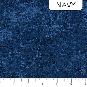 NORTHCOTT FABRIC - Canvas Flannel - F9030-49 Navy