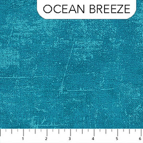 NORTHCOTT FABRIC - Canvas Flannel - F9030-64 Ocean Breeze