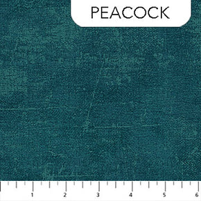 NORTHCOTT FABRIC - Canvas Flannel - F9030-68 Peacock