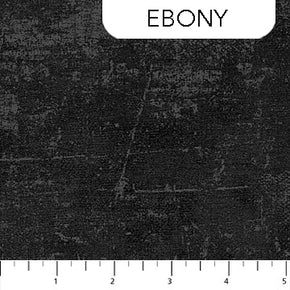 NORTHCOTT FABRIC - Canvas Flannel - F9030-99 Ebony