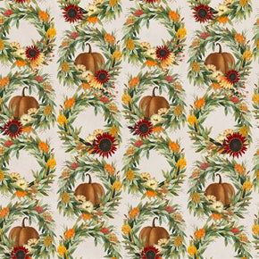 Happy Fall 18117-BGE by 3 Wishes Fabrics