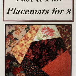 A Cotton Treasure Designs Pattern -Fast & Fun Placemats for 8