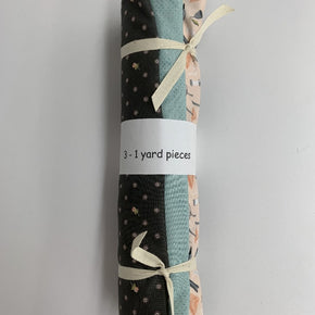 3 Yard Fabric Bundle - Woodland Song Birds 1