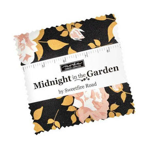 Midnight In The Garden by Sweetfire Road for Moda - Mini Charm