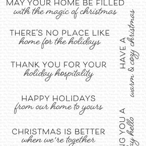 MFT Stamps - My Favourite Things Clear Stamps - CS-731 Home For The Holidays