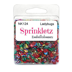 Sprinkletz Embellishmentz - Ladybugs NK124