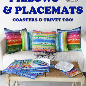 RJ DESIGNS PATTERN - Pillows & Placemats