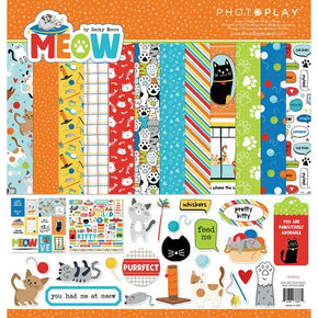 Meow by Becky Moore Paper Pack 12x12"
