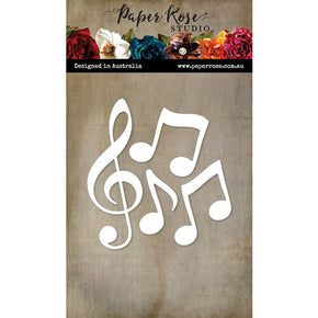 Paper Rose Studio Die - Large Music Notes 28297