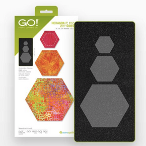 GO! Hexagon-1", 1 1/2", 2 1/2" Sides Die # 55011