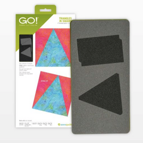 GO! Triangles in Square-4" Finished Square Die # 55409