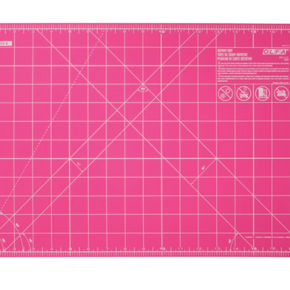 OLFA 12in. x 18in. Splash Cutting Mat w/ Grid Pink