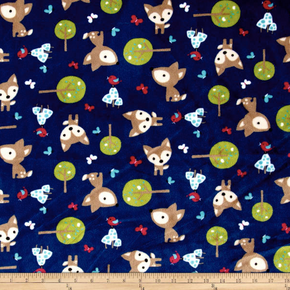 Shannon Fabrics Oh Deer Midnight