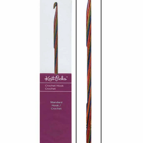 Knit Picks Rainbow Wood Crochet Hook G-6 4mm