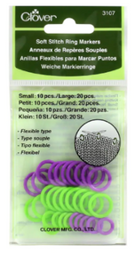 Clover Soft Stitch Ring Markers