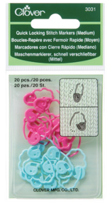 Clover Locking Stitch Markers (Medium)