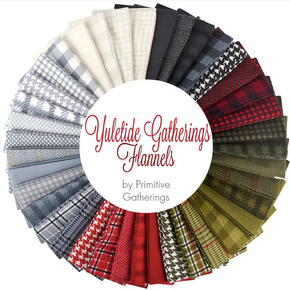 Moda Fabrics - Yuletide Gatherings Flannel Fat Quarter pack 39pcs