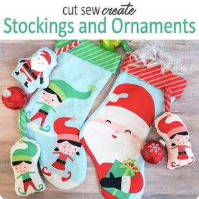 Moda Cut and Sew Create - Stockings and Ornaments