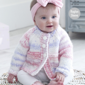 KING COLE PATTERN- Chunky 5213 King Cole 5213 Cardigans, Hat and Blanket in Comfort Cheeky Chunky (leaflet)