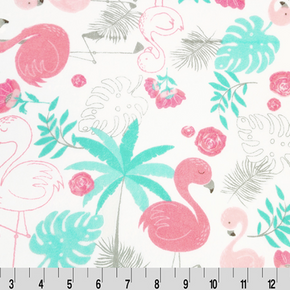 Shannon Cuddle Fabrics - Flamingle