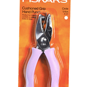 Fiskars Cushioned Grip Hand Punch - Circle