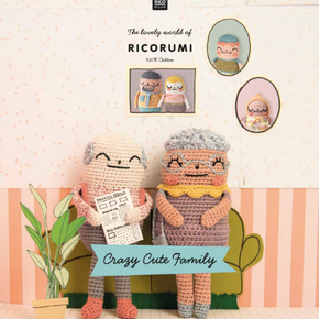 The Lovely World of Ricorumi Book - Crazy Cute Family