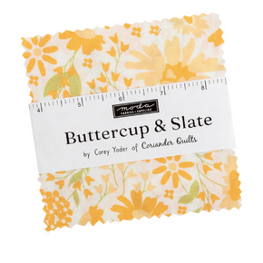 Buttercup & Slate by Corey Yoder for Moda - Charm Pack