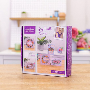 Crafter's Companion - Say it with Flowers Craft Kit