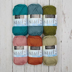 Estelle Sudz - Cotton Yarn  - Solid