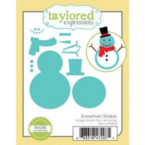 Taylored Expressions Die Snowman Shaker TE923