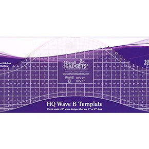 Handi Quilter Ruler - HQ Wave B Template