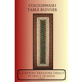 A Cotton Treasure Pattern - Colourwash Table Runner