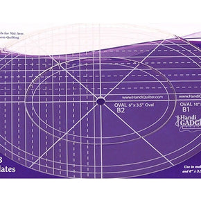 Handi Quilter Ruler - HQ Oval B Templates
