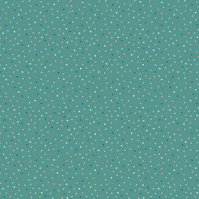 Poppie Cotton Country Confetti - Lake House / Teal