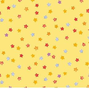 Bake Sale Fabric by Michael Miller - Sugar Stars - Yellow