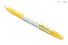 Frixion Marker Pen Yellow