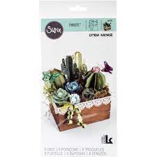 Sizzix Thinlits - Succulents 661933