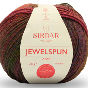 Sirdar Jewelspun Aran Yarn - 843 Setting Sun