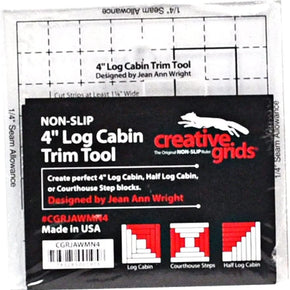 CREATIVE GRIDS - 4" Log Cabin Trim Tool